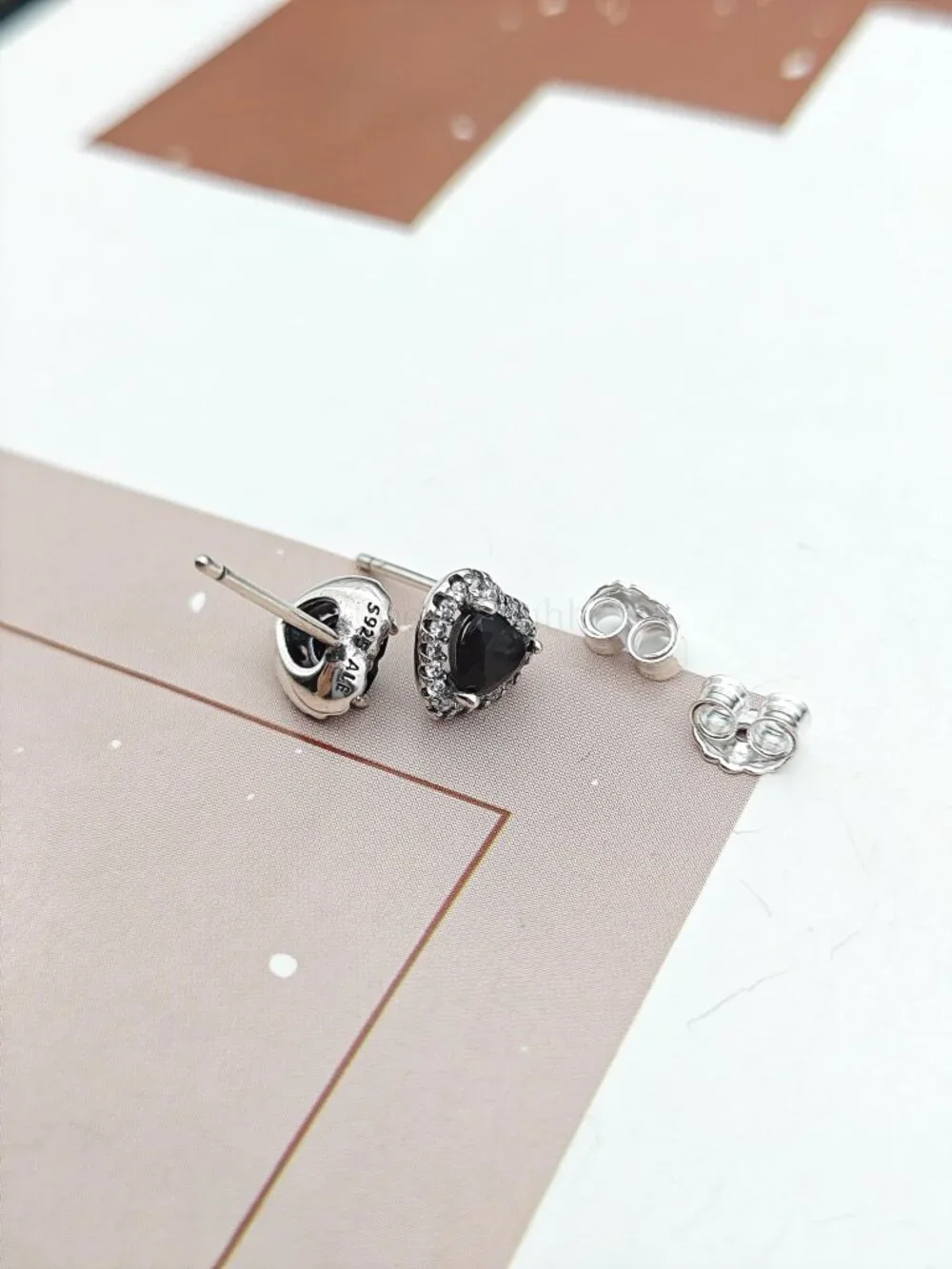 Pandora Elevated Heart Stud Earrings
